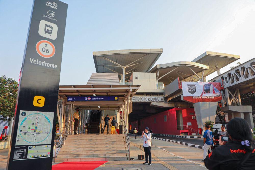 Heru Targetkan LRT Jakarta Velodrome Manggarai Beroperasi 2026
