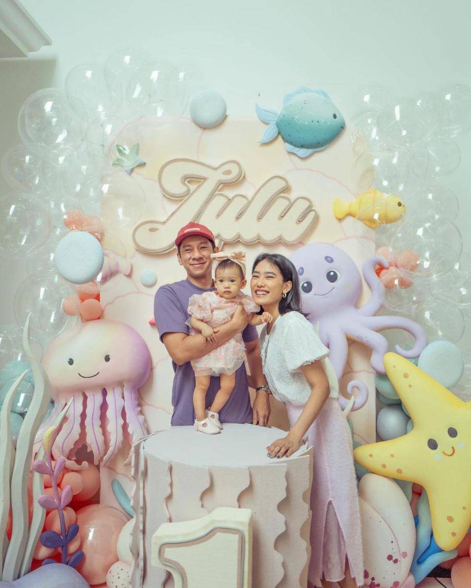 perayaan ulang tahun ke-1 Zulu, anak Alika Islamadina (instagram.com/alikaislamadina)