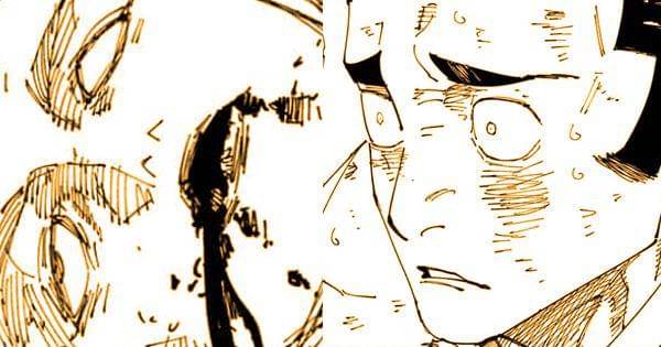 Reaksi Fumihiko saat tahu Hazenoki tewas ( Dok. Shueisha / Jujutsu Kaisen )