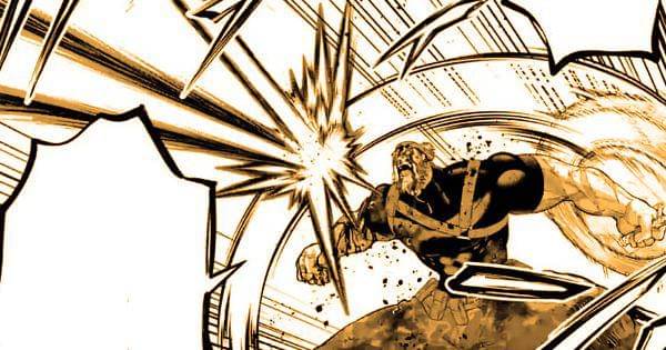 Leonidas menangkis panah Apollo ( Dok. Comic Zenon / Record of Ragnarok )