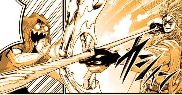 Apollo membuat panah emas ( Dok. Comic Zenon / Record of Ragnarok )