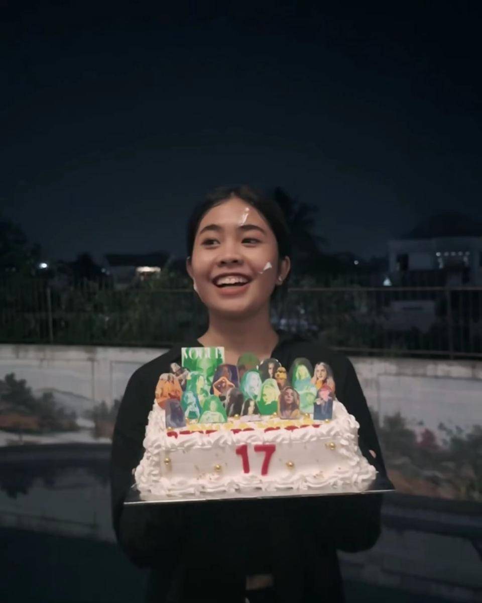 kejutan ulang tahun ke-17 Alifa Lubis (instagram.com/alifalubis)
