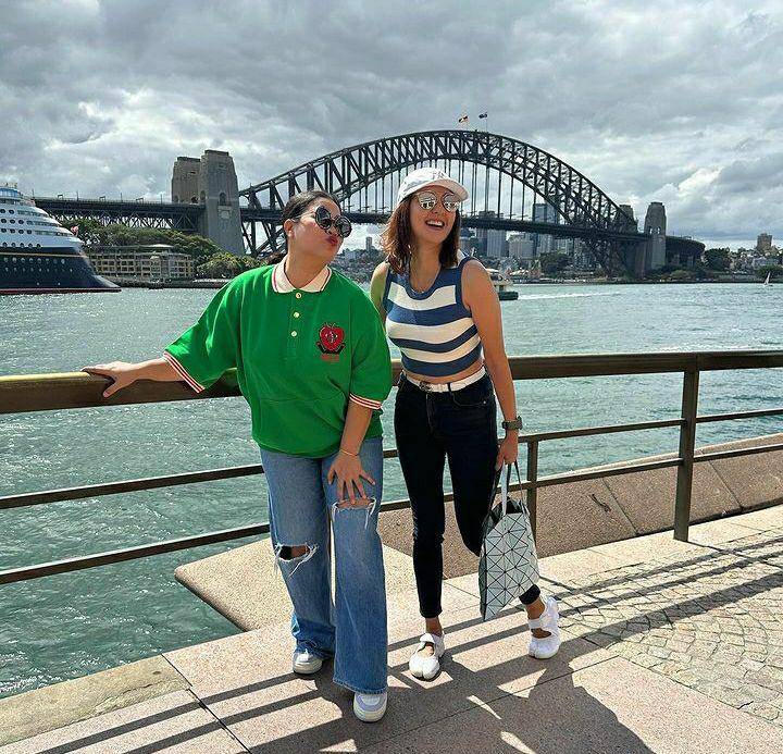 momen Donna Agnesia dan Oki Lukman di Australia (instagram.com/okidatanglagi)