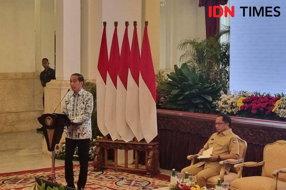 Pengarahan Presiden Jokowi Kepada Para Penjabat Kepala Daerah se-Indonesia Tahun 2023 (IDN Times/Ilman Nafi'an)