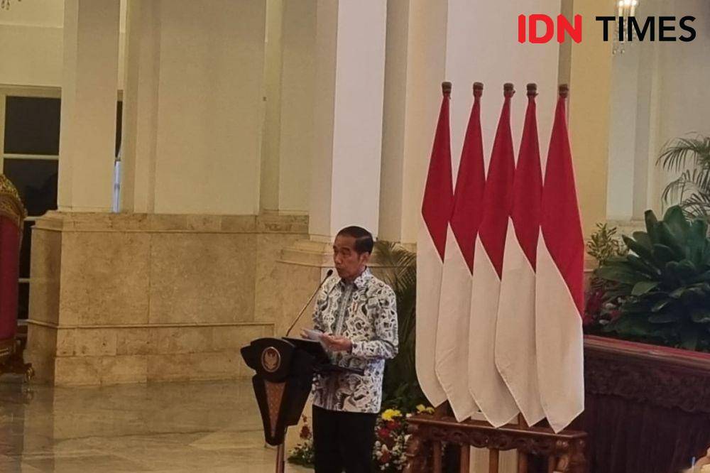 Pengarahan Presiden Jokowi Kepada Para Penjabat Kepala Daerah se-Indonesia Tahun 2023 (IDN Times/Ilman Nafi'an)