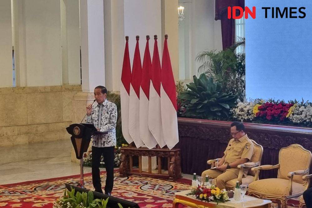 Pengarahan Presiden Jokowi Kepada Para Penjabat Kepala Daerah se-Indonesia Tahun 2023 (IDN Times/Ilman Nafi'an)