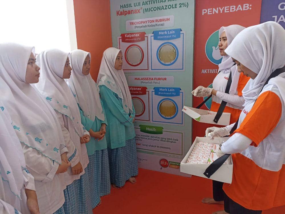Rentan Kena Penyakit Kulit, Santri di Semarang Diedukasi tentang Hidup Bersih dan Sehat