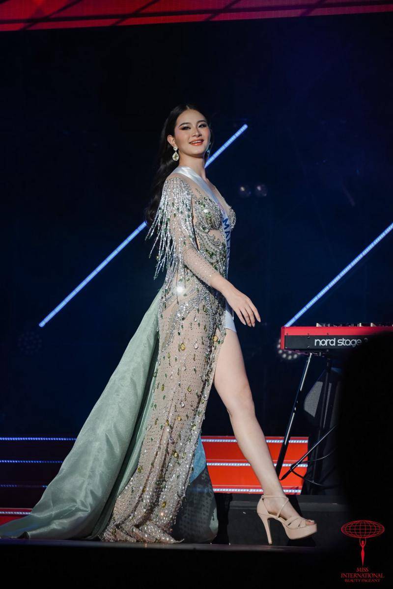 Potret Gaun Malam Jajaran 15 Besar Miss International 2023 (Facebook.com/Miss International)
