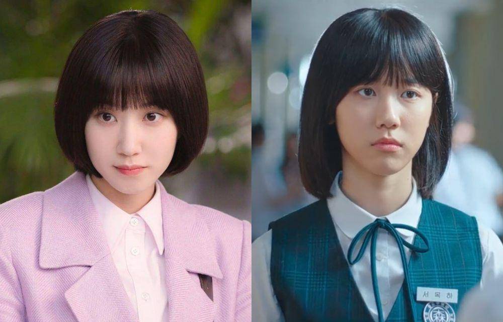Park Eun Bin dan Lee Re Pemeran Seo Mok Ha di Castaway Diva (dok. Netflix/Castaway Diva | dok. Hancinema/Extraordinarry Attorney Woo)