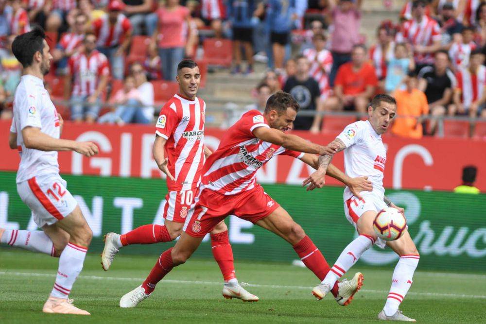 Girona menghadapi SD Eibar. (gironafc.cat)