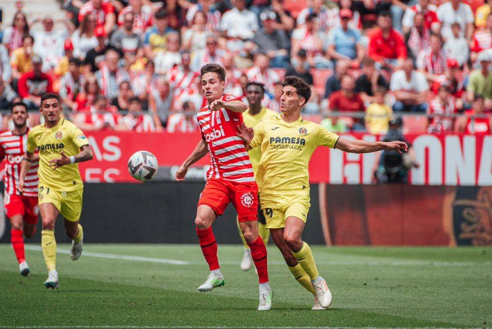 Girona melawan Villarreal. (gironafc.cat)