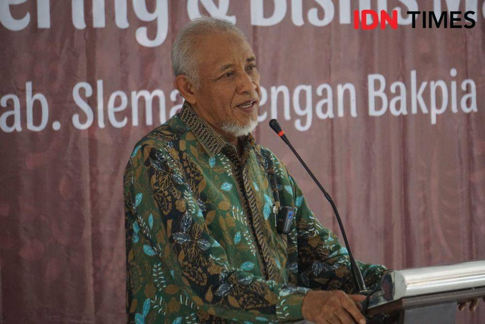 Ketua Dekranasda Sleman, Sri Purnomo. (IDN Times/Herlambang Jati Kusumo)