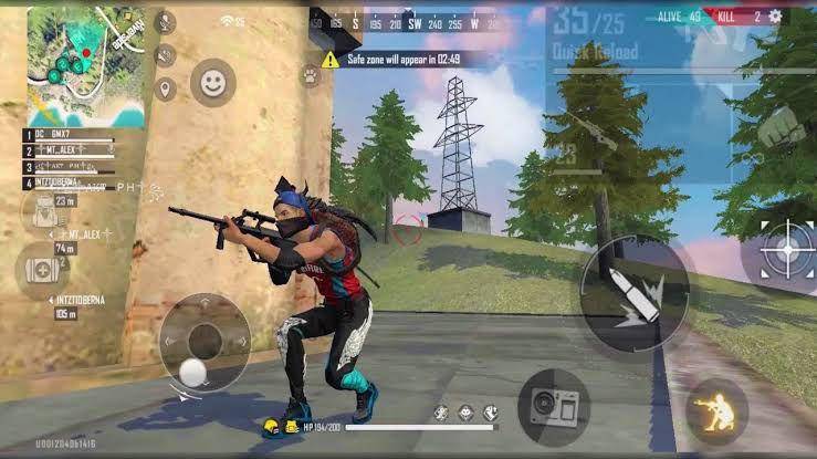 gameplay Free Fire (youtube.com/DroidCheat)