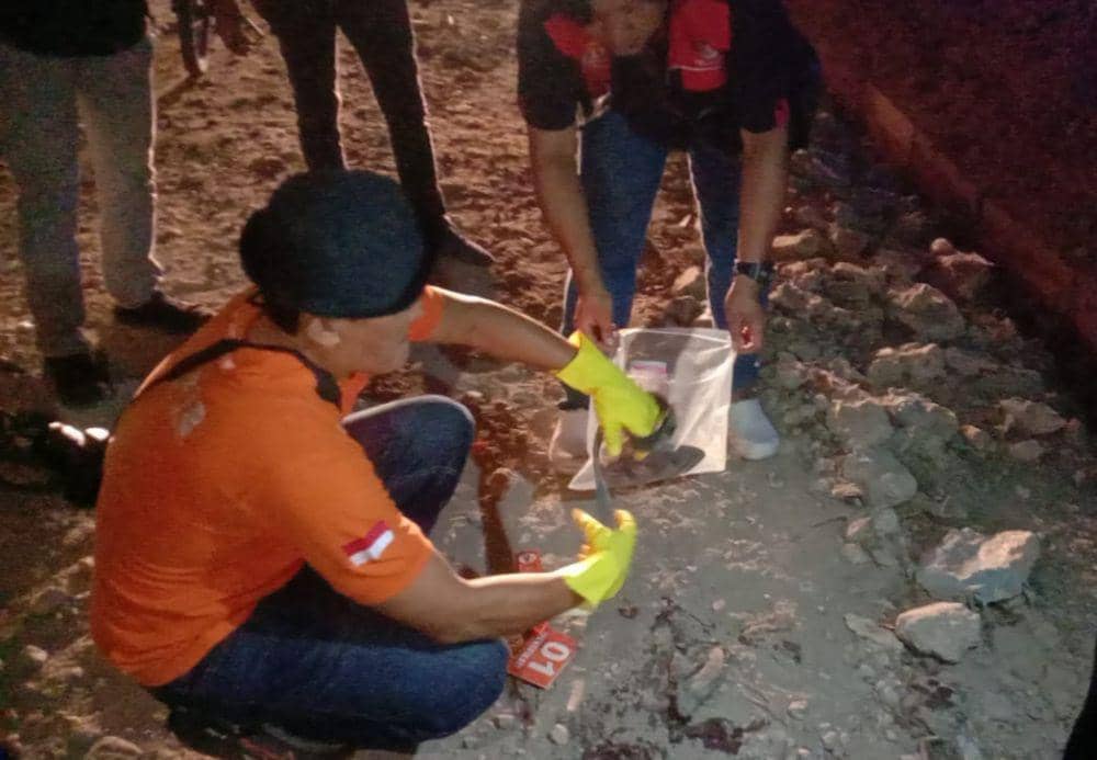 Lokasi ditemukan korban pelajar GIZ meninggal dunia usai aksi tawuran. (IDN Times/Istimewa).