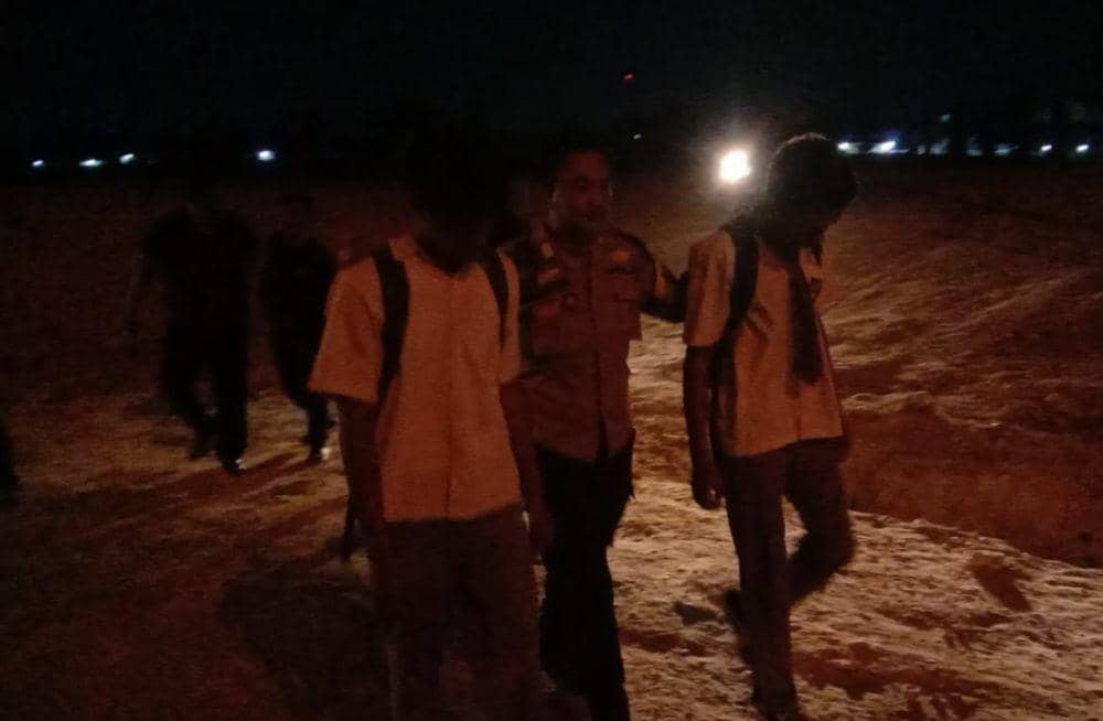 Lokasi ditemukan korban pelajar GIZ meninggal dunia usai aksi tawuran. (IDN Times/Istimewa).