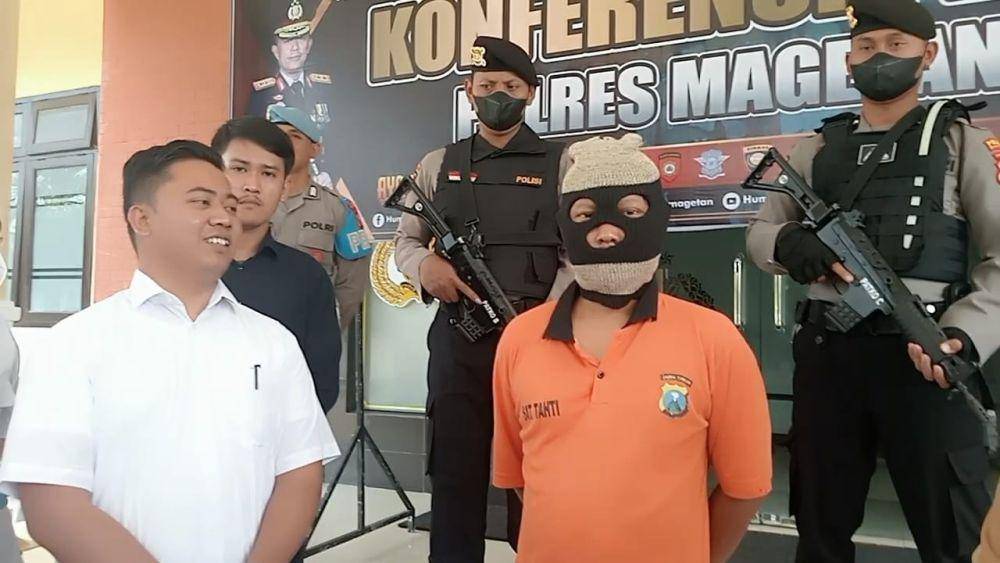 Kepada polisi WW si ayah tiri mengaku khilaf saat setubuhi korban/ IDN Times/ Riyanto