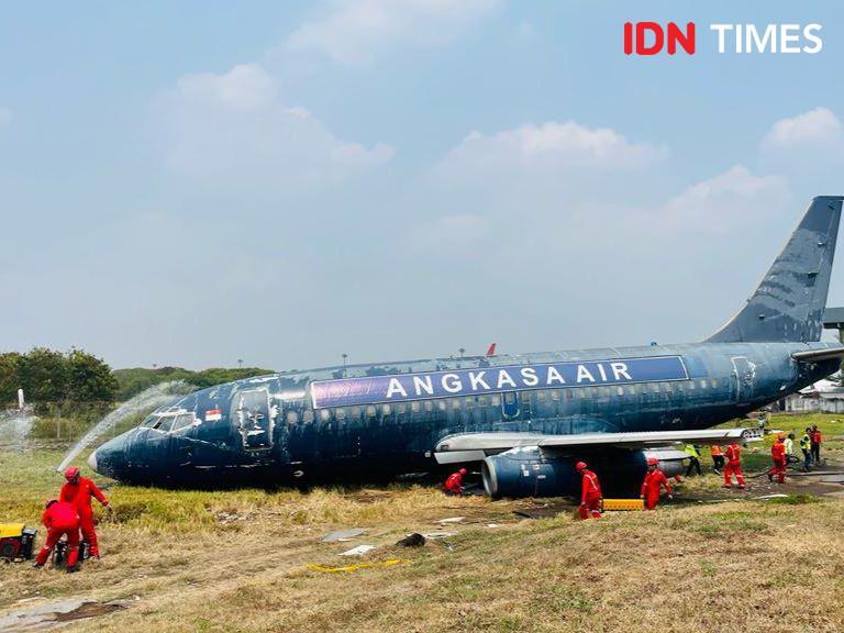 AP II Gelar Latihan Penanganan Kecelakaan Pesawat di Bandara Soetta