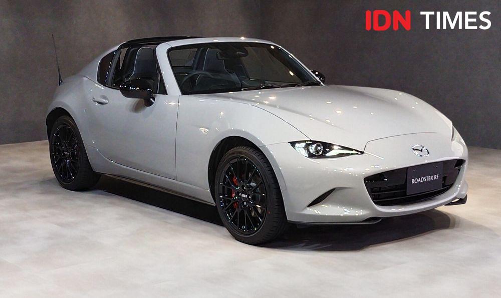 15 Potret Mazda MX-5 RF di Japan Mobility Show 2023
