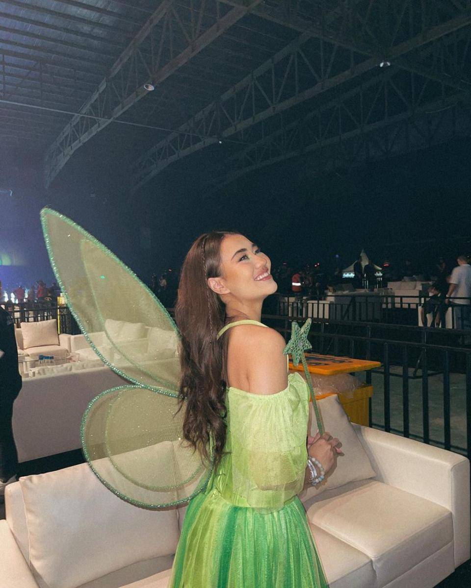 potret Aaliyah Massaid cosplay jadi Tinkerbell (instagram.com/aaliyah.massaid)
