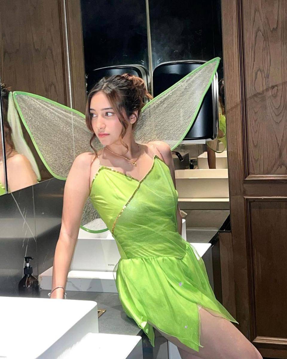 potret Dannia Salsabilla cosplay jadi Tinkerbell (instagram.com/danniasalsabilla)