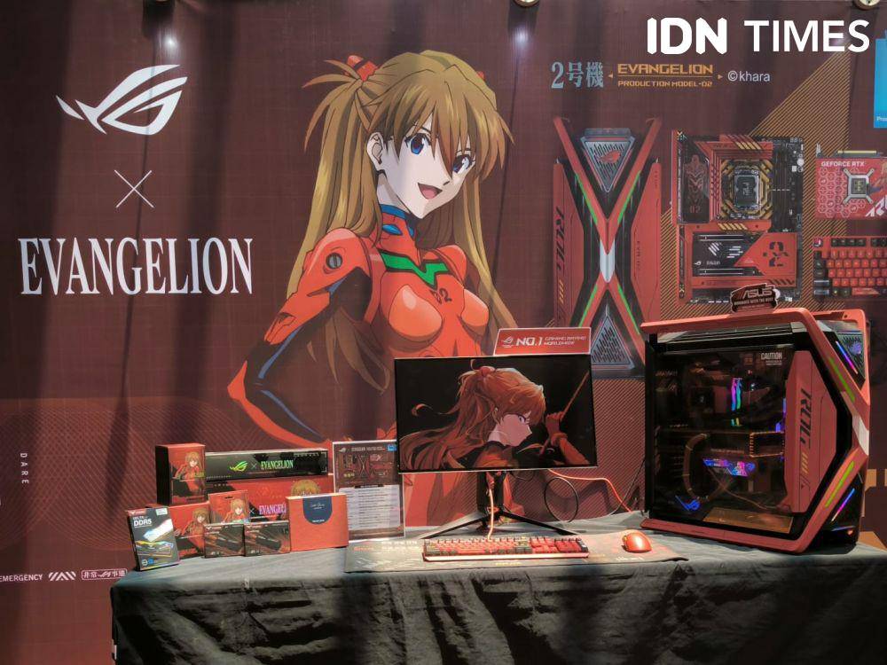 ASUS ROG x Evangelion EVA-02 (IDN Times/Fatkhur Rozi)