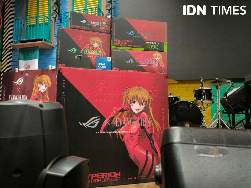 ASUS ROG x Evangelion EVA-02 (IDN Times/Fatkhur Rozi)