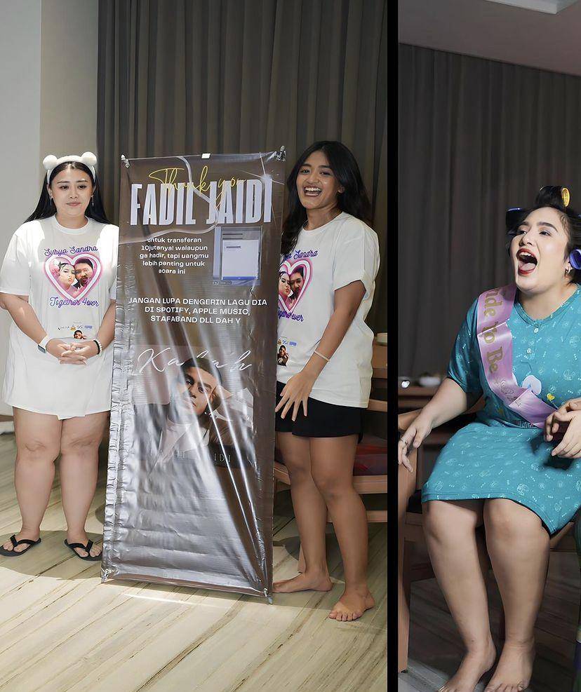 potret bridal shower Sanda Lubis (Instagram.com/ninapkw)