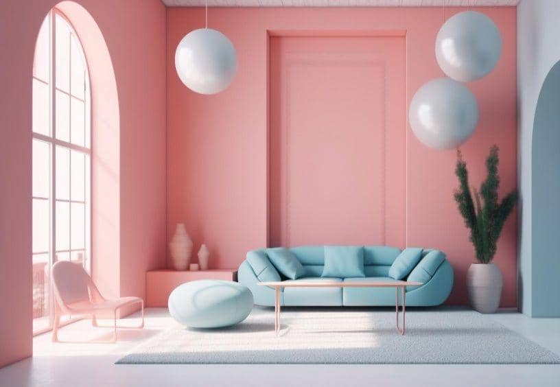 9 Inspirasi Desain Ruang Tamu Bertema Pastel, Naksir Mana?