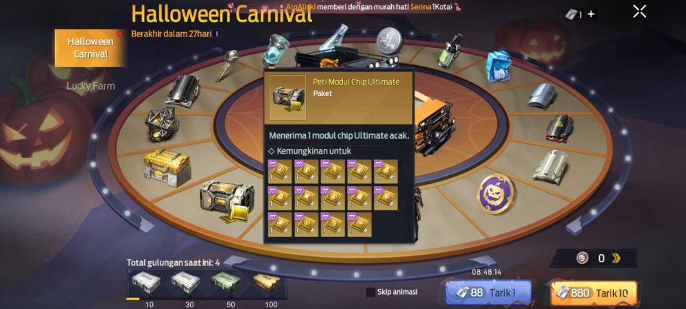 event Halloween Carnival Undawn (dok. Tencent Games/Undawn)