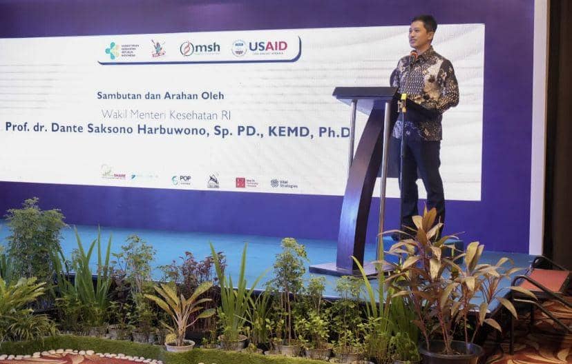 Peluncuran Program Bersama Menuju Eliminasi dan Bebas dari TB di Grand City Hall Medan (Dok. Diskominfo Medan)