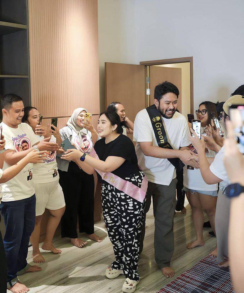 potret bridal shower Sanda Lubis (Instagram.com/ninapkw)