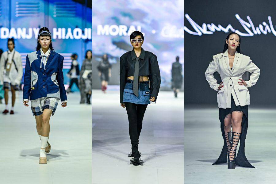 Koleksi Infinix Danjyo Hiyojo, MORAL + Christin Wu, Sean Sheila di JFW 2024 (publicity.gettyimages.com)