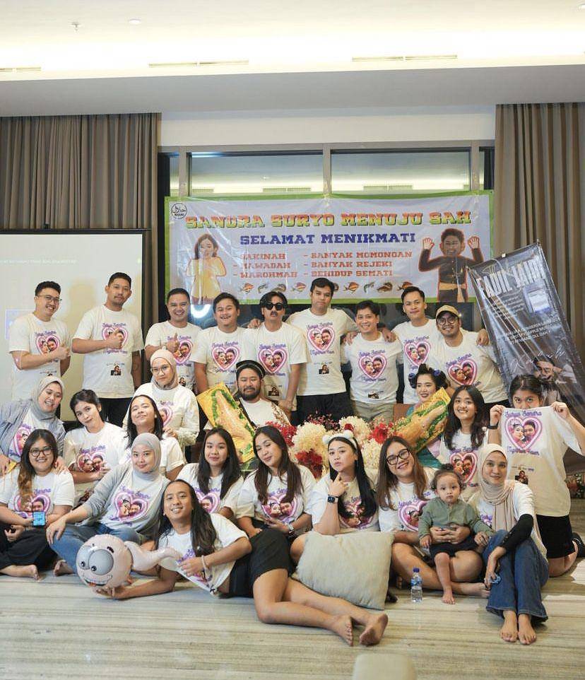 potret bridal shower Sanda Lubis (Instagram.com/clarissaputri_)