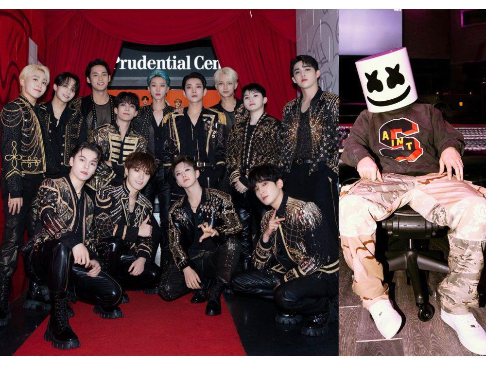 7 Musisi Internasional Kolaborasi dengan SEVENTEEN, Terbaru Marshmello