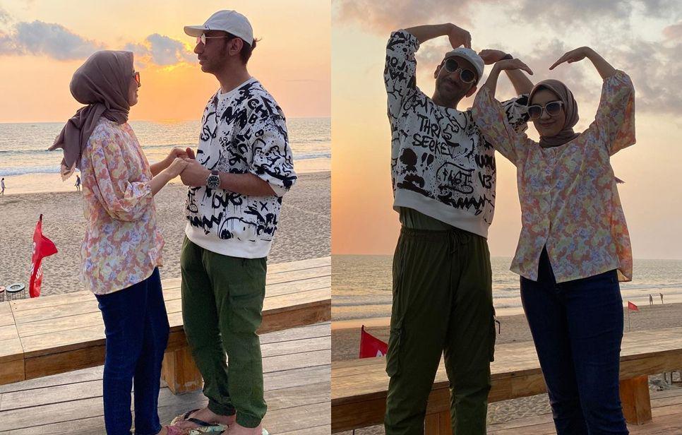 9 Potret Reza D'Academy dan Amira Honeymoon di Bali