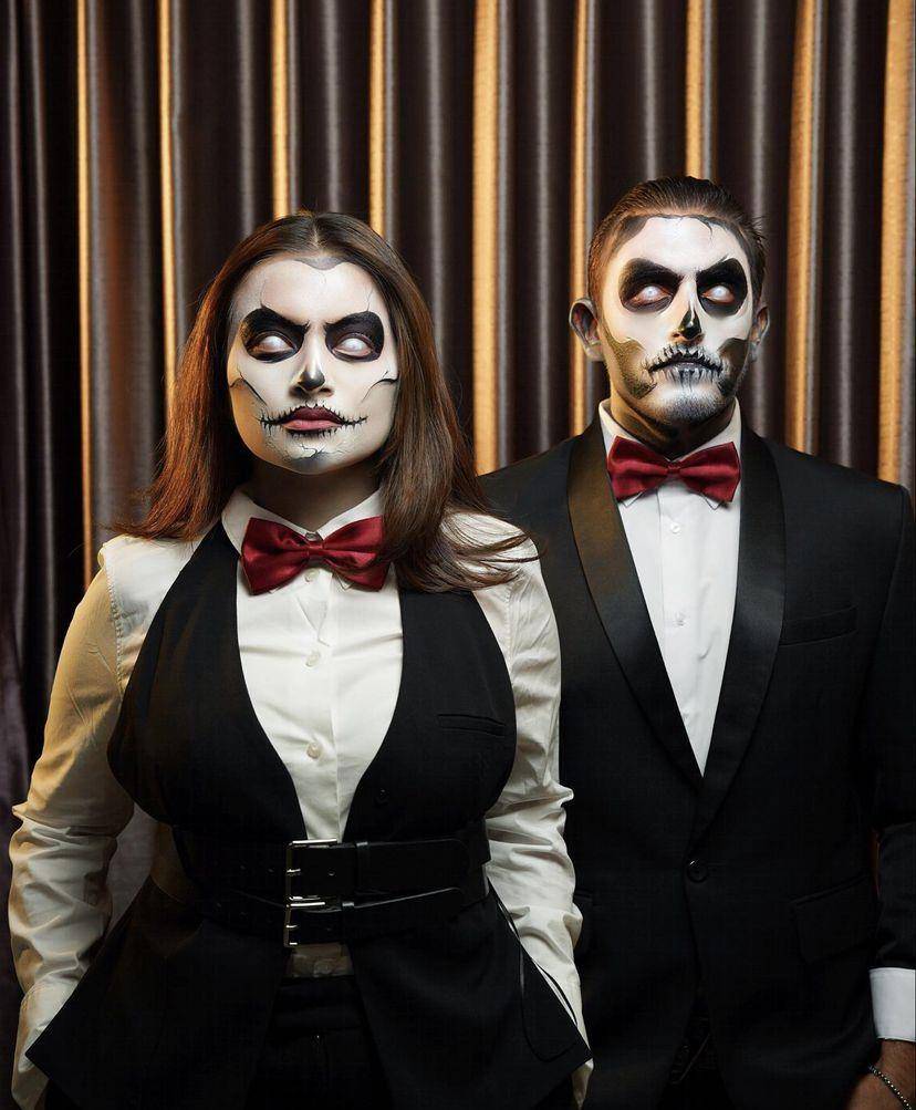 potret Nathalie Holscher dan Ladislao rayakan Halloween bersama (Instagram.com/nathalieholscher)