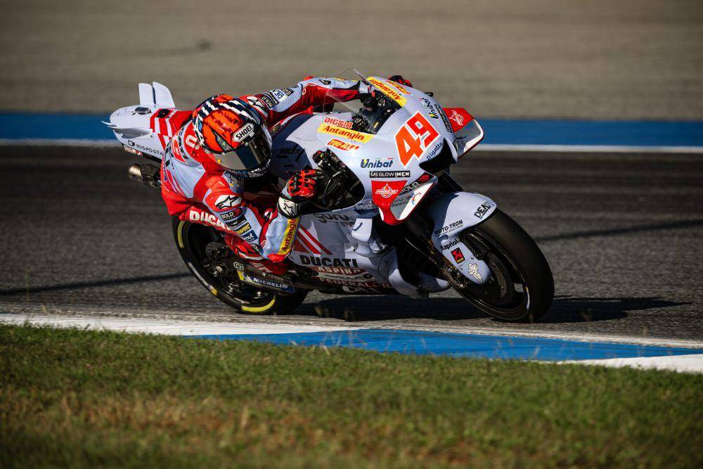 Fabio Di Giannantonio saat menjalani pekan balap GP Thailand 2023. (gresiniracing.com)
