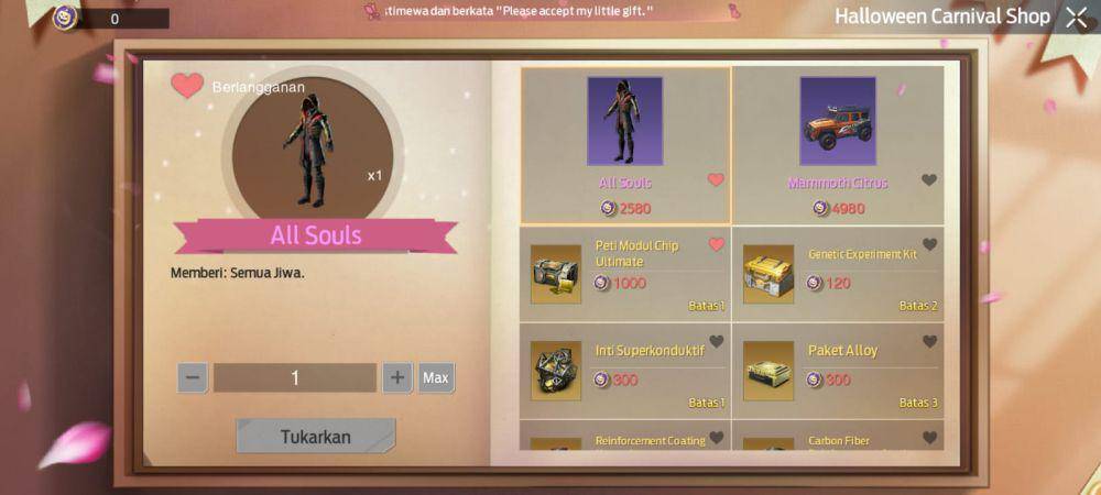 event Halloween Carnival Undawn (dok. Tencent Games/Undawn)