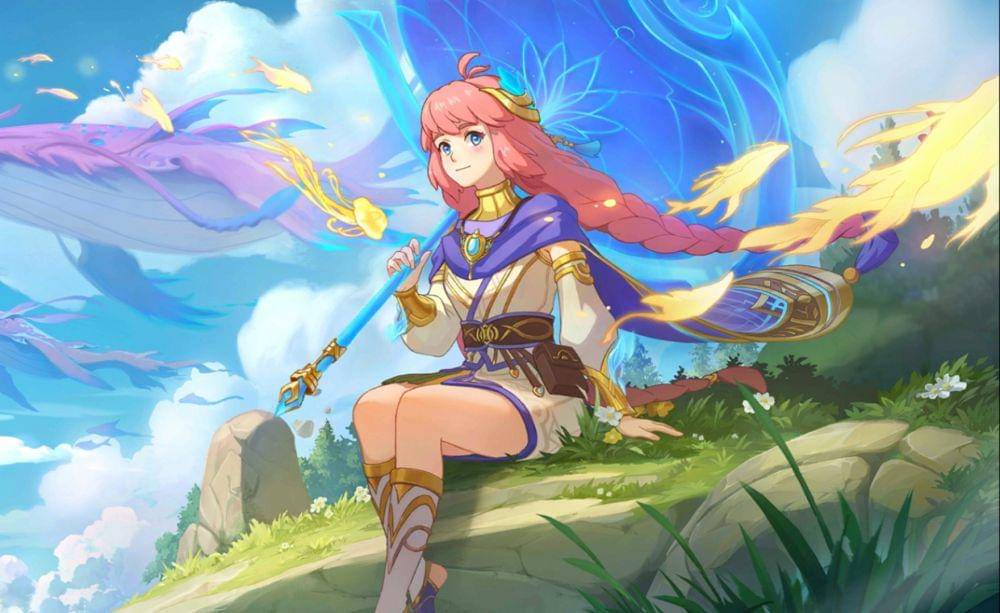 tampilan skin Beyond the Clouds Kagura (dok. Moonton/Mobile Legends)