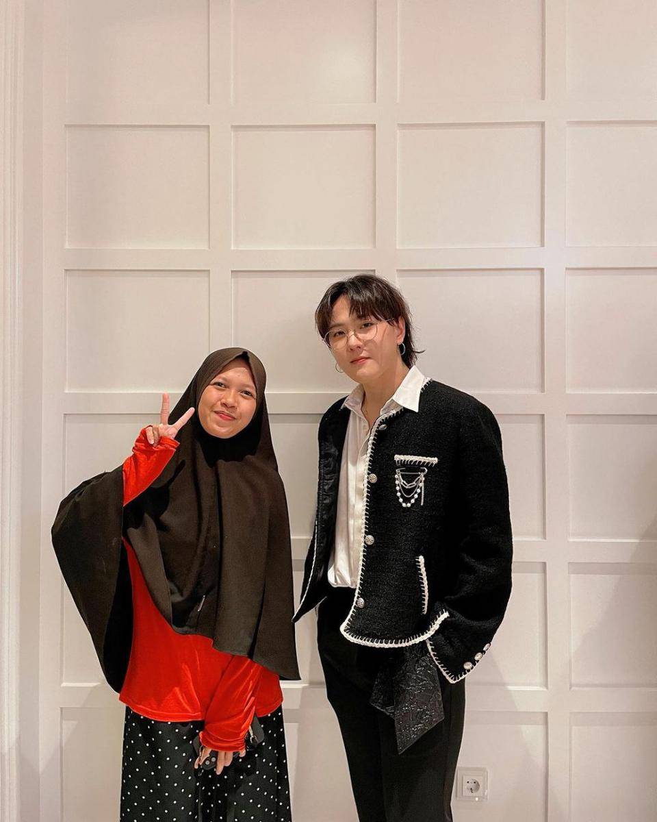 potret Nadira dan DK iKON (instagram.com/nadiradamayanty/)