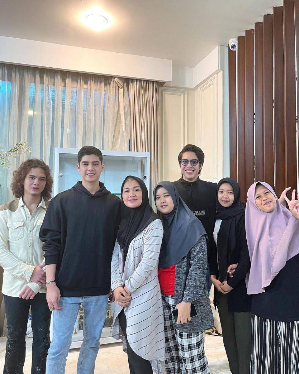 potret ART Raffi Ahmad, Al, El, dan Dul (instagram.com/nadiradamayanty/)
