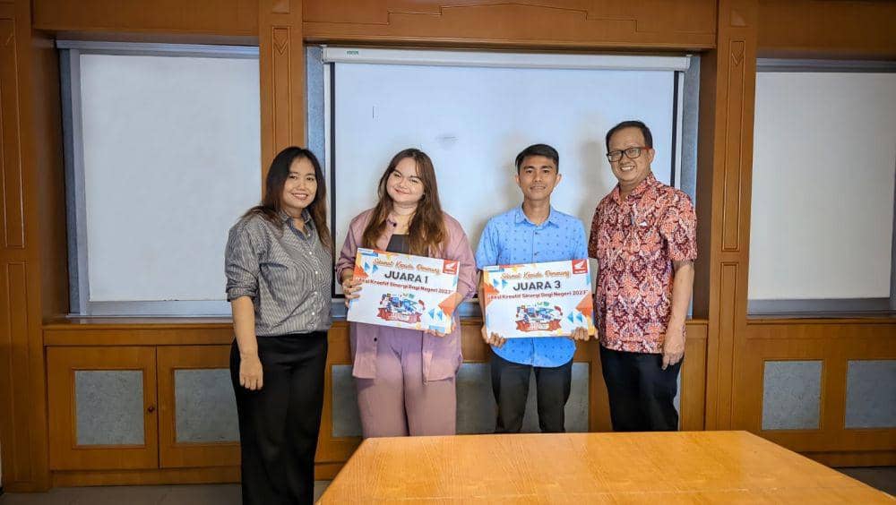 Pemenang Kontes Kreatif Honda (Dok. Indako)