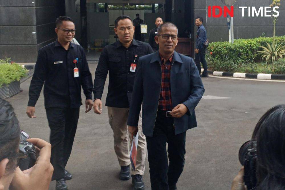 Wakil Ketua Mahkamah Konstitusi (MK), Saldi Isra di Gedung MK, Jakarta Pusat (IDN Times/Yosafat Diva Bayu Wisesa)