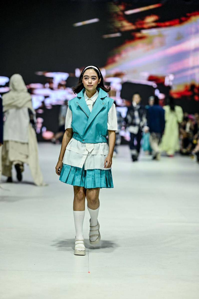 Koleksi Infinix Danjyo Hiyoji di JFW 2024 (publicity.gettyimages.com)