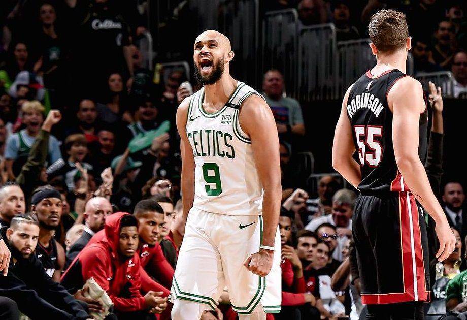 Derrick White (5). (instagram.com/celtics)
