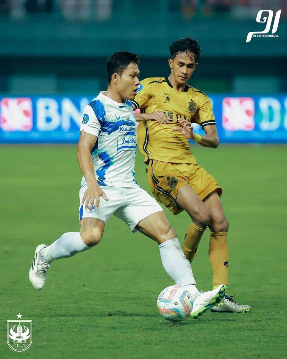 Pertandingan PSIS Semarang melawan Bhayangkara FC di BRI Liga 1 2023/2024, Kamis (2/11/2023). (Instagram/@psisfcofficial)