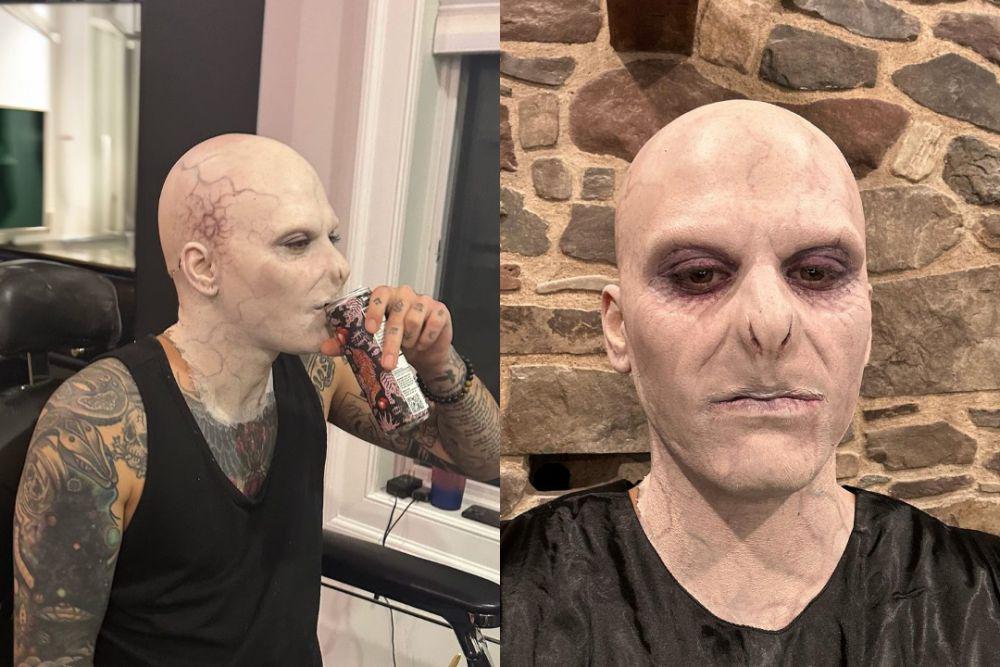 8 Potret Zayn Malik Cosplay Jadi Voldemort di Perayaan Halloween 2023