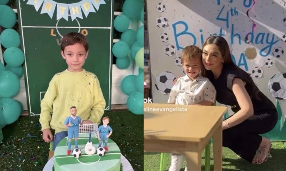 potret Celine Evalingesta rayakan ulang tahun kedua anaknya (Instagram.com/celine_evalingesta)