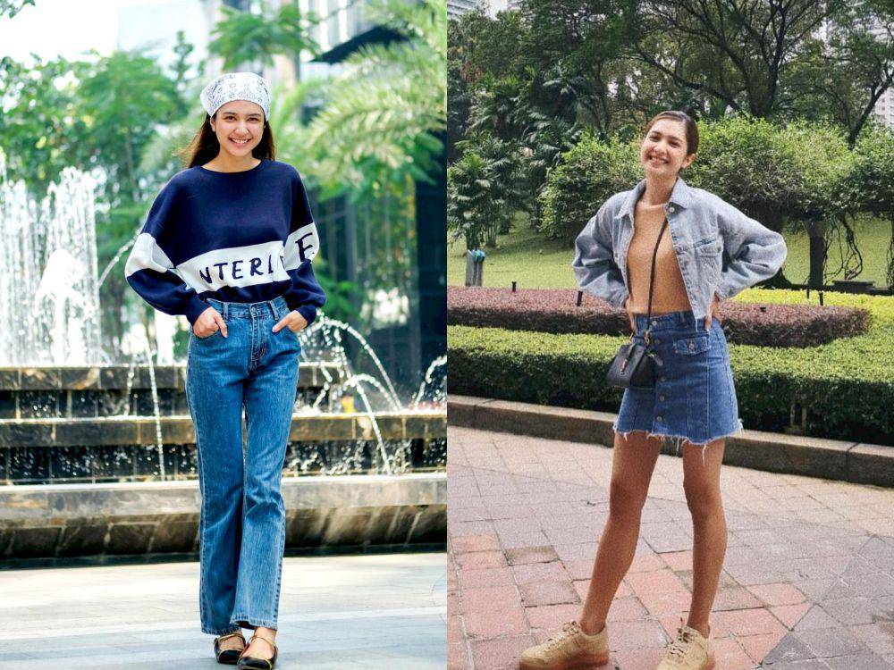 outfit denim ala Mikha Tambayong (instagram.com/miktambayong/)