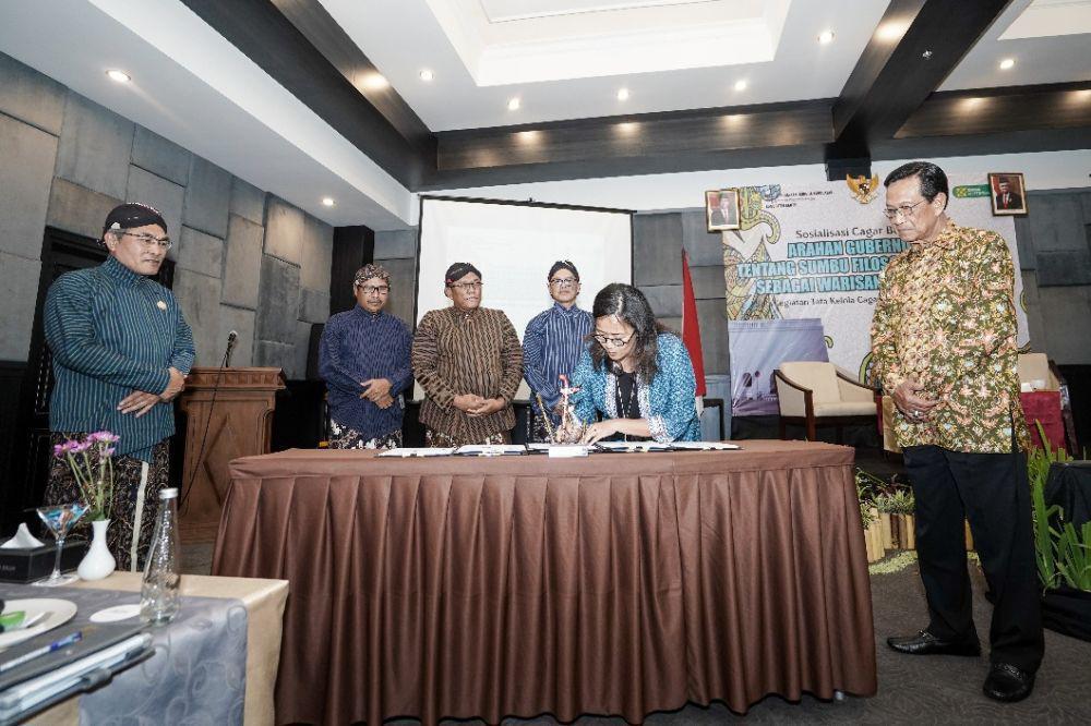 Pengelolaan Sumbu Filosofi Tak Tinggalkan Kawasan Pendukung